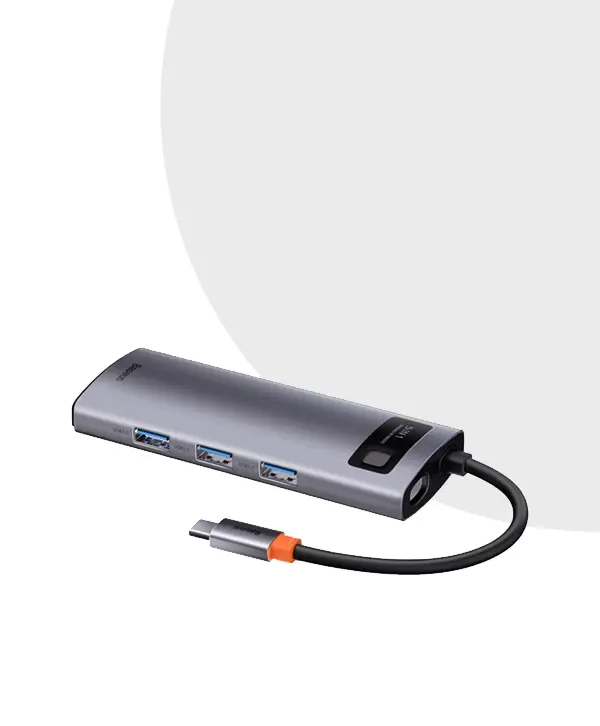 Baseus 5 in 1 Multifunctional Type-C Hub Metal Gleam Series Starjoy