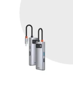 Baseus Metal Gleam Series 4-in-1 Multifunctional Type-C HUB Docking Station
