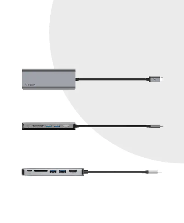 Belkin USB-C 6-in-1 Multiport Adapter