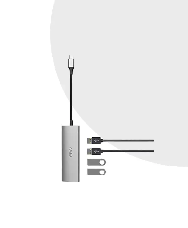WiWU Alpha A440 4 in 1 USB-C Hub