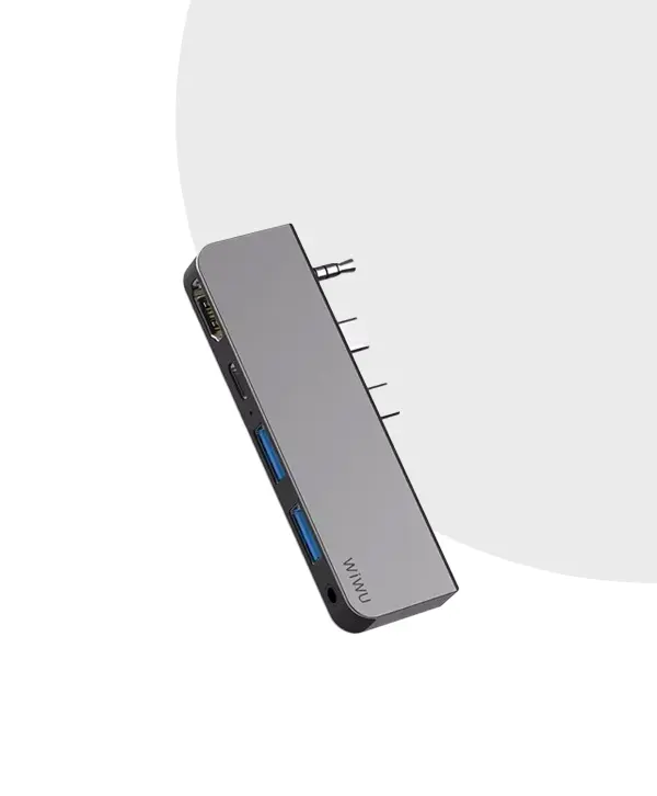 WiWU Alpha M X Pro 5 in 1 Laptop Adapter Dongle