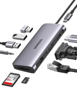 UGREEN CM179 10 in 1 USB-C Multifunctional Adapter