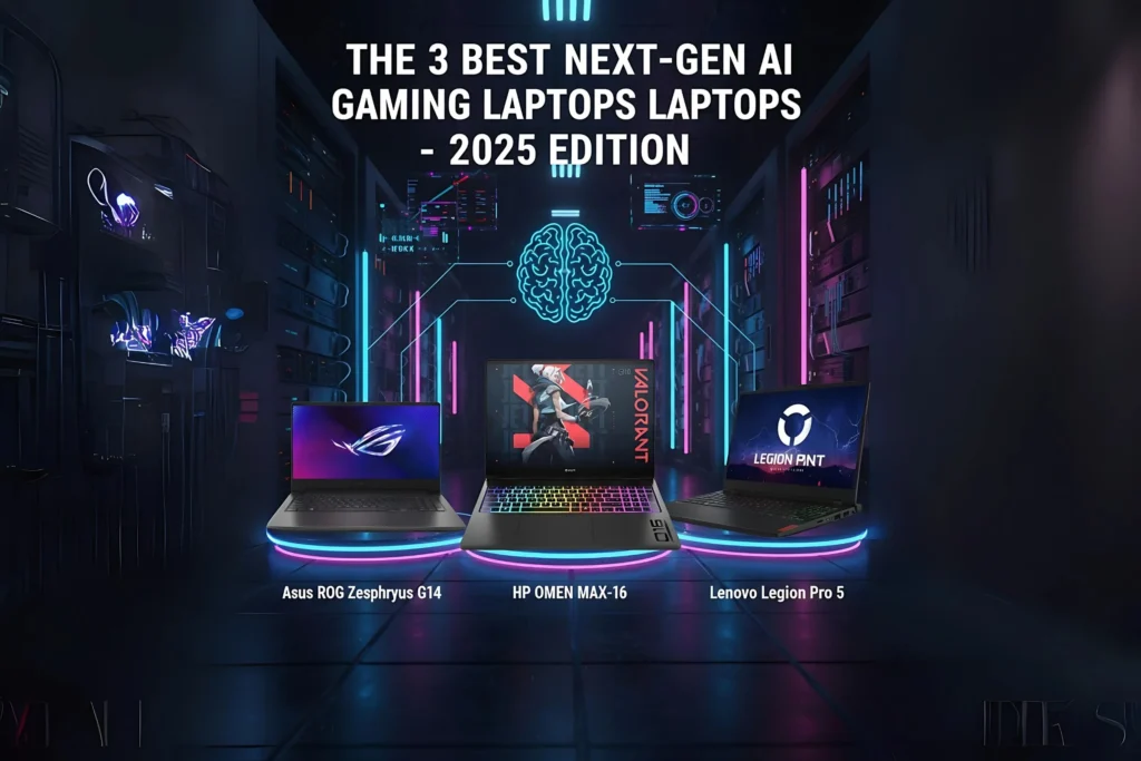The 3 Best Next-Gen AI Gaming Laptops to Buy Now 2025 Edition