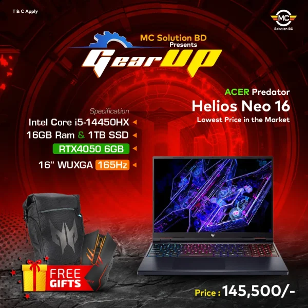 Acer Predator Helios Neo 16 52TR PHN16-72-52TR